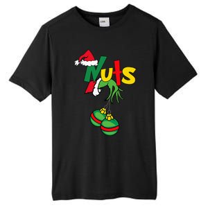 Chest Nuts Matching Chestnuts Funny Christmas Couples Nuts Tall Fusion ChromaSoft Performance T-Shirt