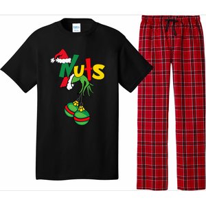 Chest Nuts Matching Chestnuts Funny Christmas Couples Nuts Pajama Set