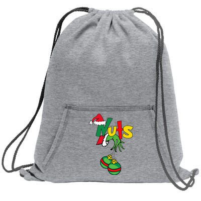 Chest Nuts Matching Chestnuts Funny Christmas Couples Nuts Sweatshirt Cinch Pack Bag