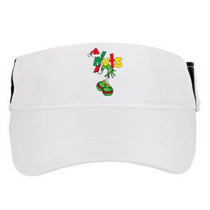 Chest Nuts Matching Chestnuts Funny Christmas Couples Nuts Adult Drive Performance Visor