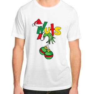 Chest Nuts Matching Chestnuts Funny Christmas Couples Nuts Adult ChromaSoft Performance T-Shirt