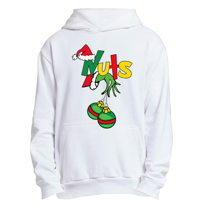 Chest Nuts Matching Chestnuts Funny Christmas Couples Nuts Urban Pullover Hoodie