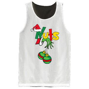 Chest Nuts Matching Chestnuts Funny Christmas Couples Nuts Mesh Reversible Basketball Jersey Tank