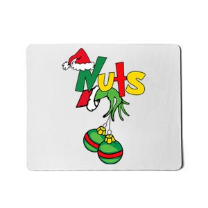 Chest Nuts Matching Chestnuts Funny Christmas Couples Nuts Mousepad