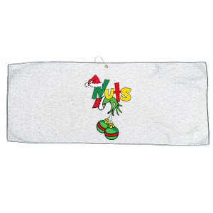 Chest Nuts Matching Chestnuts Funny Christmas Couples Nuts Large Microfiber Waffle Golf Towel