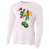 Chest Nuts Matching Chestnuts Funny Christmas Couples Nuts Cooling Performance Long Sleeve Crew