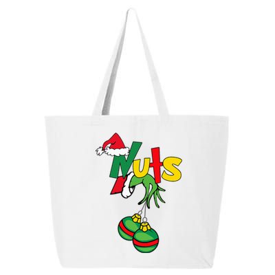 Chest Nuts Matching Chestnuts Funny Christmas Couples Nuts 25L Jumbo Tote