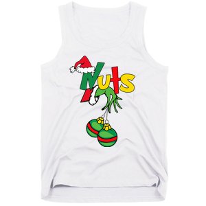 Chest Nuts Matching Chestnuts Funny Christmas Couples Nuts Tank Top