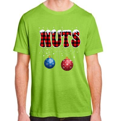 Chest Nuts Matching Chestnuts Funny Christmas Couples Nuts Adult ChromaSoft Performance T-Shirt