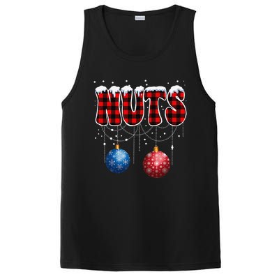 Chest Nuts Matching Chestnuts Funny Christmas Couples Nuts PosiCharge Competitor Tank