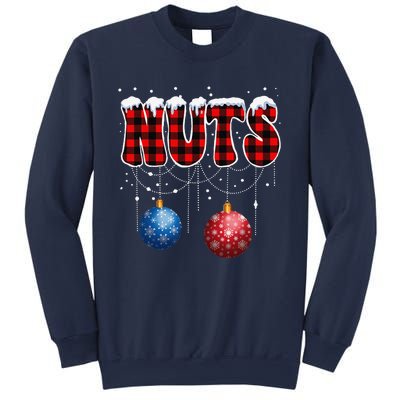 Chest Nuts Matching Chestnuts Funny Christmas Couples Nuts Sweatshirt