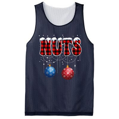 Chest Nuts Matching Chestnuts Funny Christmas Couples Nuts Mesh Reversible Basketball Jersey Tank