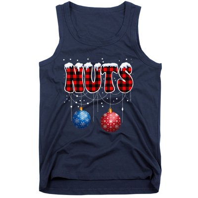 Chest Nuts Matching Chestnuts Funny Christmas Couples Nuts Tank Top