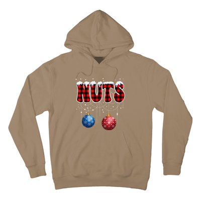 Chest Nuts Matching Chestnuts Funny Christmas Couples Nuts Hoodie