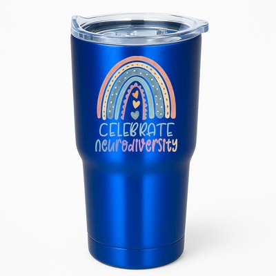 Celebrate Neurodiversity Mental Health Autism Awareness Cute Gift Tumbler
