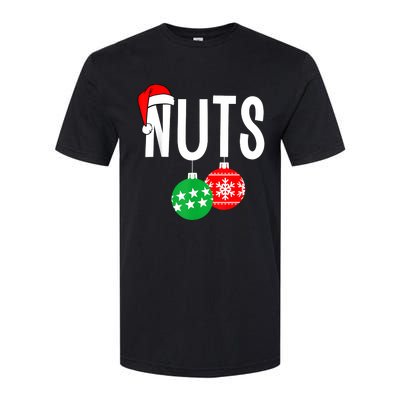 Chest Nuts Matching Chestnuts Funny Christmas Couples Nuts Softstyle® CVC T-Shirt