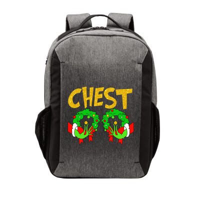 Chest Nuts Matching Chestnuts Funny Christmas Couples Chest Vector Backpack