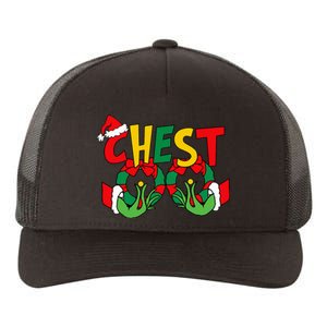 Chest Nuts Matching Chestnuts Funny Christmas Couples Nuts Yupoong Adult 5-Panel Trucker Hat