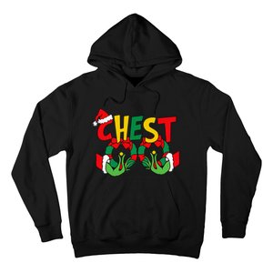 Chest Nuts Matching Chestnuts Funny Christmas Couples Nuts Hoodie