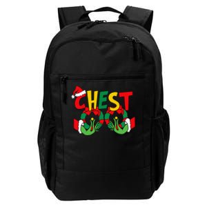 Chest Nuts Matching Chestnuts Funny Christmas Couples Nuts Daily Commute Backpack