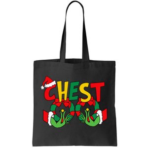 Chest Nuts Matching Chestnuts Funny Christmas Couples Nuts Tote Bag