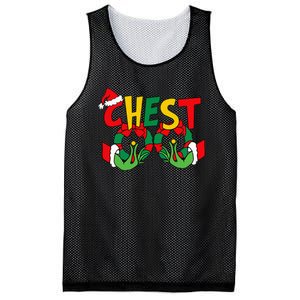 Chest Nuts Matching Chestnuts Funny Christmas Couples Nuts Mesh Reversible Basketball Jersey Tank