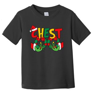 Chest Nuts Matching Chestnuts Funny Christmas Couples Nuts Toddler T-Shirt