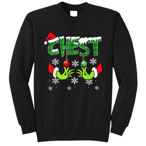 Chest Nuts Matching Chestnuts Christmas Snow Couples Sweatshirt