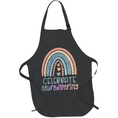 CELEBRATE NEURODIVERSITY Mental Health Autism Awareness Apron