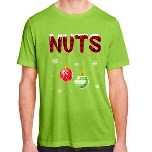 Chest Nuts Matching Chestnuts Funny Christmas Couples Nuts Gift Adult ChromaSoft Performance T-Shirt