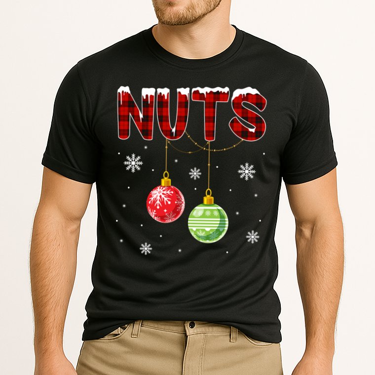 Chest Nuts Matching Chestnuts Funny Christmas Couples Nuts Gift Cooling Performance Crew T-Shirt