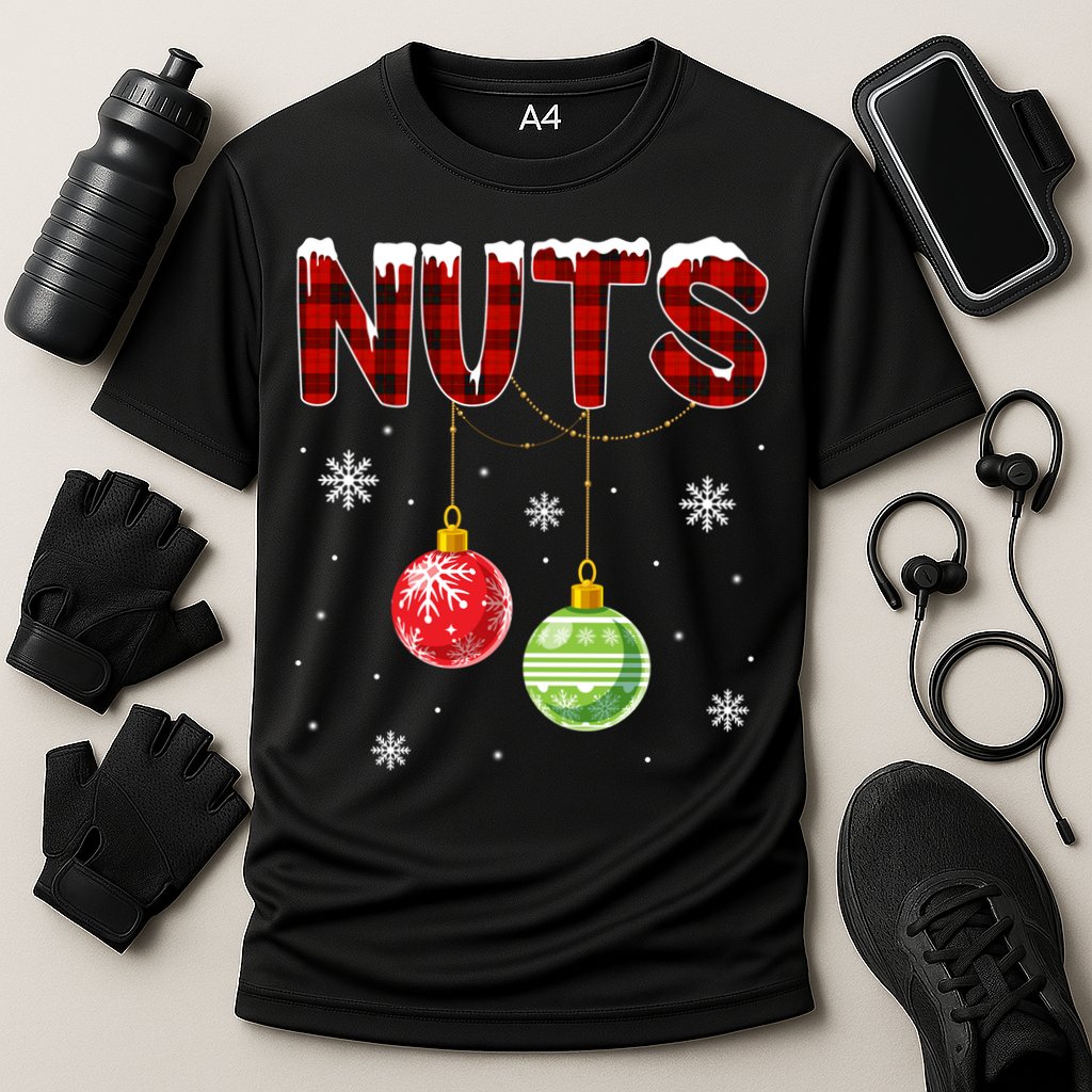 Chest Nuts Matching Chestnuts Funny Christmas Couples Nuts Gift Cooling Performance Crew T-Shirt
