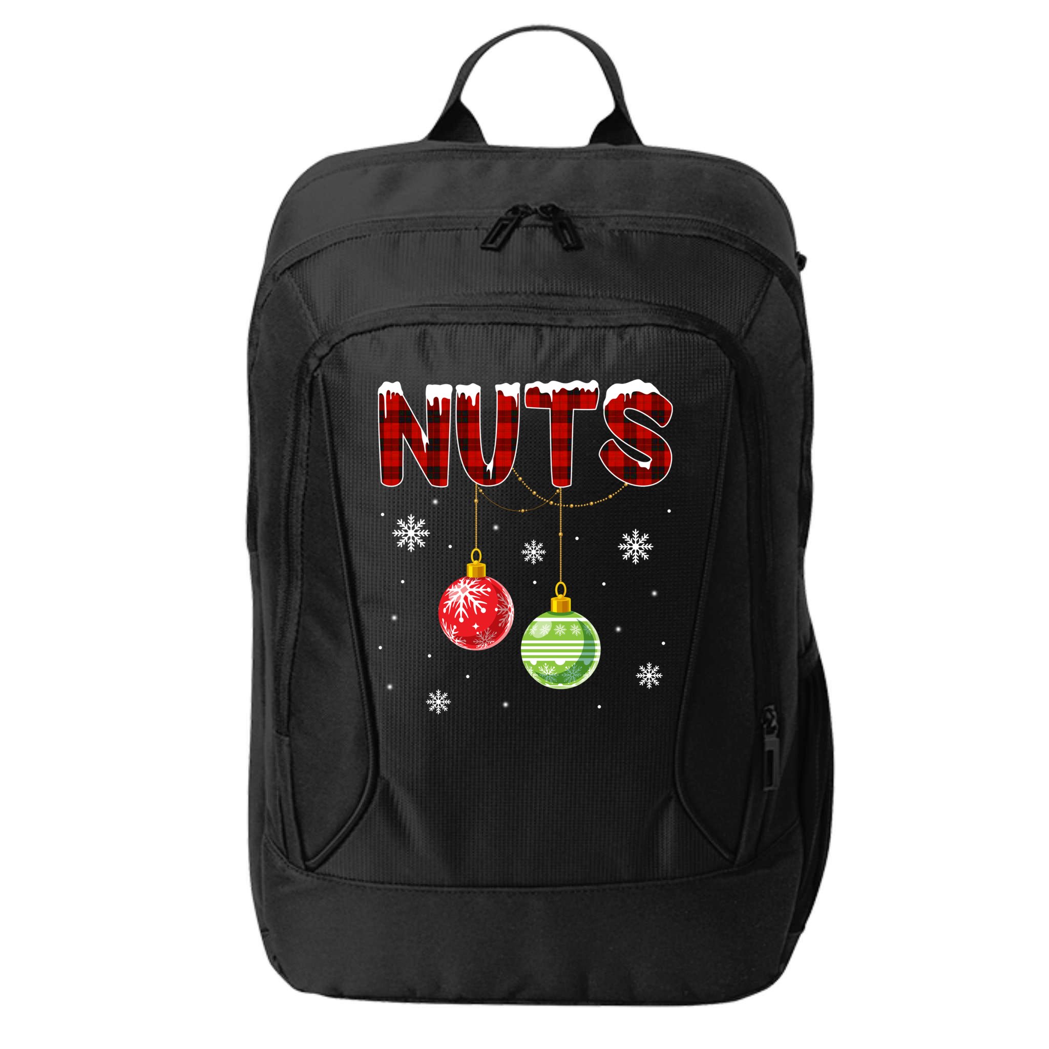 Chest Nuts Matching Chestnuts Funny Christmas Couples Nuts Gift City Backpack