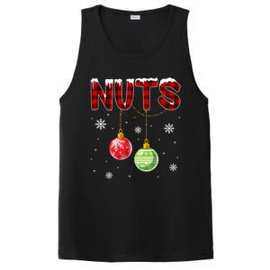 Chest Nuts Matching Chestnuts Funny Christmas Couples Nuts Gift PosiCharge Competitor Tank