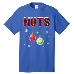 Chest Nuts Matching Chestnuts Funny Christmas Couples Nuts Gift Tall T-Shirt