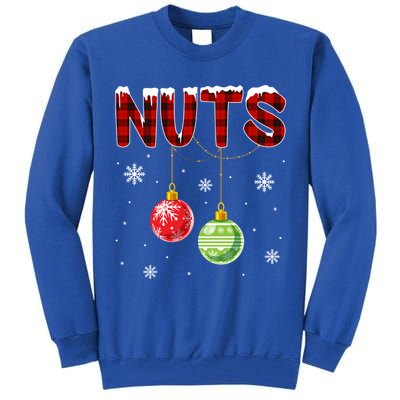 Chest Nuts Matching Chestnuts Funny Christmas Couples Nuts Gift Tall Sweatshirt