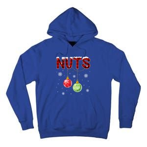 Chest Nuts Matching Chestnuts Funny Christmas Couples Nuts Gift Tall Hoodie