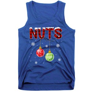 Chest Nuts Matching Chestnuts Funny Christmas Couples Nuts Gift Tank Top