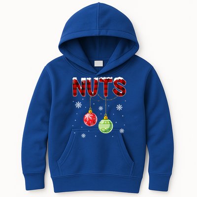 Chest Nuts Matching Chestnuts Funny Christmas Couples Nuts Gift Kids Hoodie