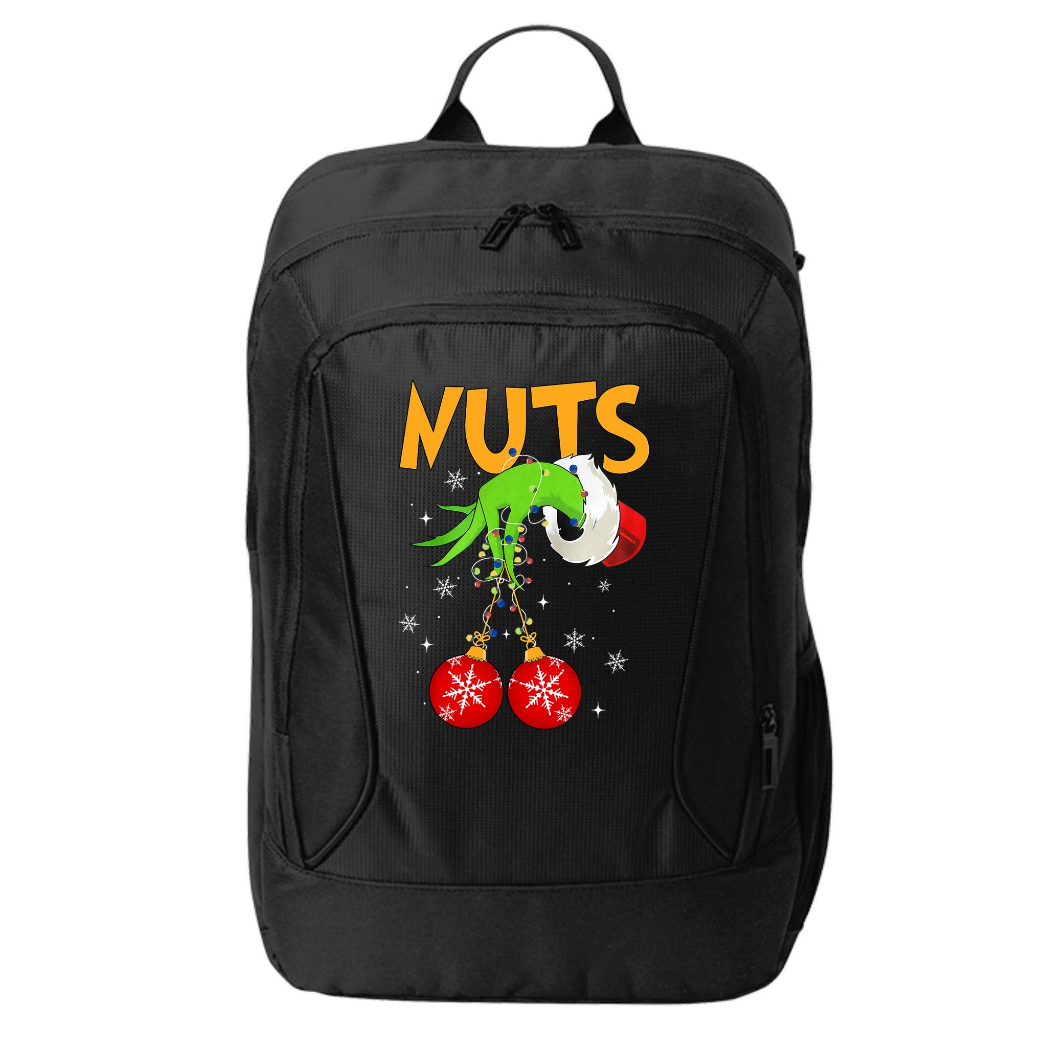 Chest Nuts Matching Chestnuts Christmas Snow Couples City Backpack