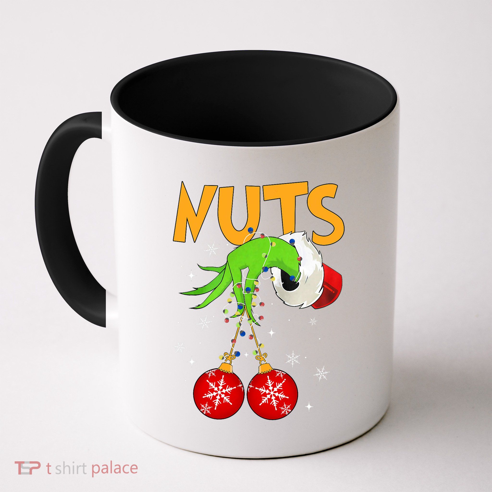 Chest Nuts Matching Chestnuts Christmas Snow Couples Mug