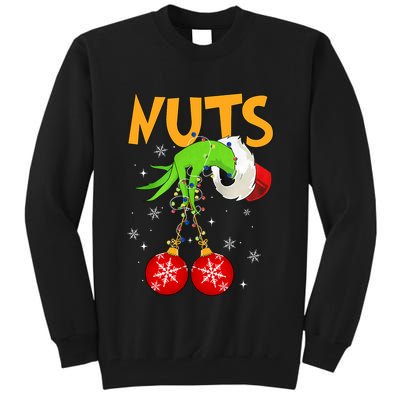 Chest Nuts Matching Chestnuts Christmas Snow Couples Tall Sweatshirt
