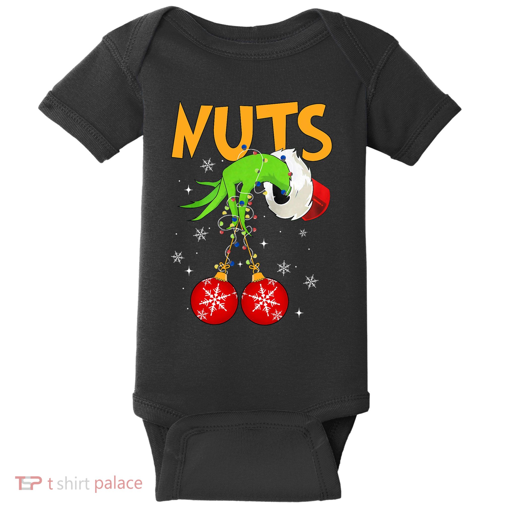 Chest Nuts Matching Chestnuts Christmas Snow Couples Baby Bodysuit