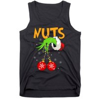 Chest Nuts Matching Chestnuts Christmas Snow Couples Tank Top