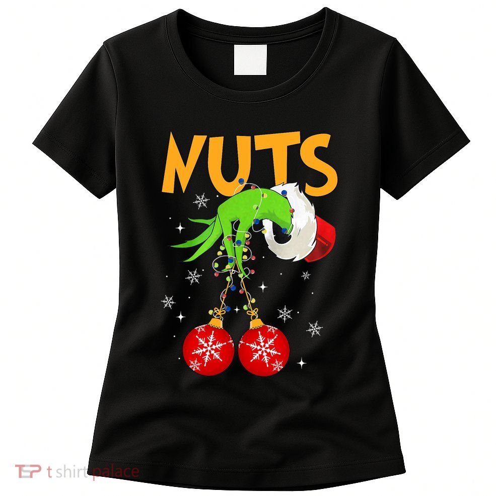 Chest Nuts Matching Chestnuts Christmas Snow Couples Womens T-Shirt
