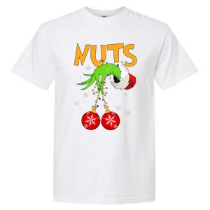 Chest Nuts Matching Chestnuts Christmas Snow Couples Garment-Dyed Heavyweight T-Shirt