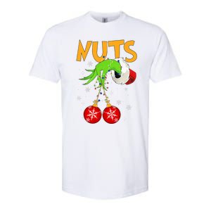 Chest Nuts Matching Chestnuts Christmas Snow Couples Softstyle CVC T-Shirt