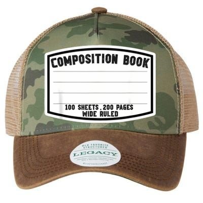 Composition Notebook Matching Group Halloween Teacher Legacy Tie Dye Trucker Hat