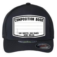 Composition Notebook Matching Group Halloween Teacher Flexfit Unipanel Trucker Cap