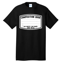 Composition Notebook Matching Group Halloween Teacher Tall T-Shirt